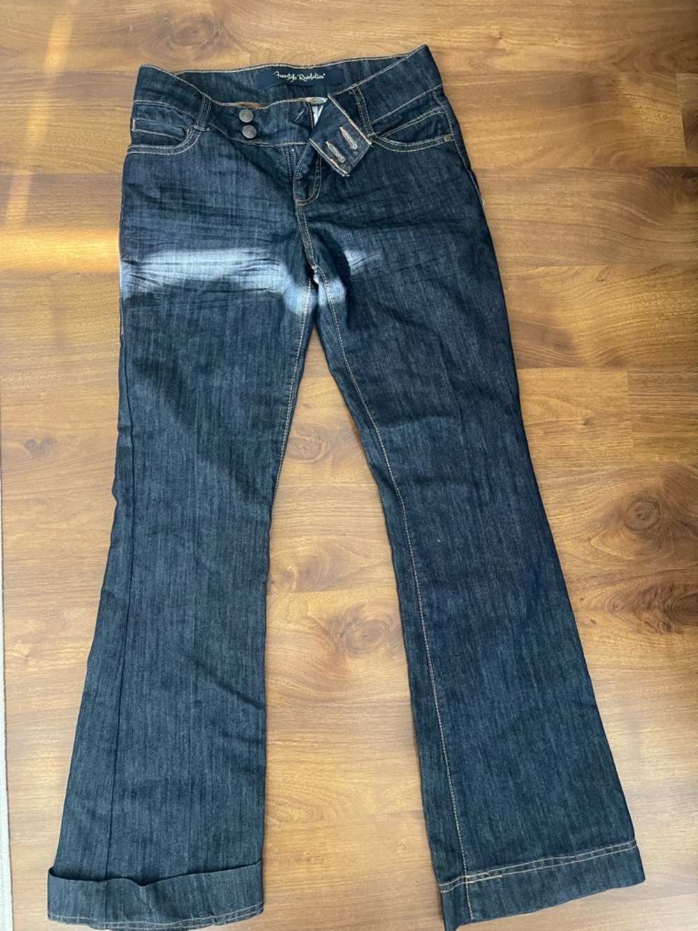 Freestyle Revolution Dark Blue Flare Jeans